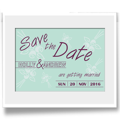 Save the Date card